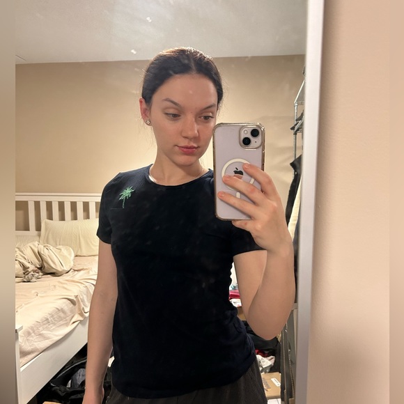 BANANA REPUBLIC Palm Tree Graphic Tee - Picture 2 of 3